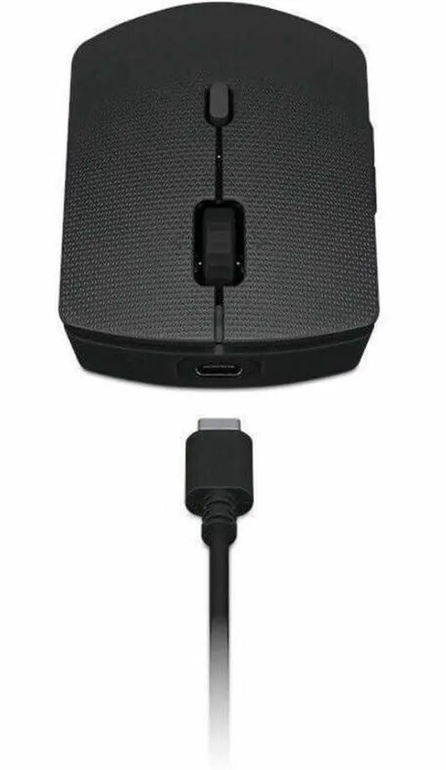 Alt view image 10 of 10 - Lenovo Professional Wireless Rechargeable Combo Keyboard and Mouse -US English - USB Type A Scissors Wireless Bluetooth/RF 2.40 GHz Keyboard - English (US) - Gray - USB Type A Wireless Bluetooth/RF Mo