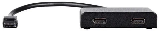 Alt view image 15 of 18 - Monoprice 2-Port DisplayPort 1.2 to DisplayPort Multi-Stream Transport (MST) Hub, DP to DP, Ideal For Digital Signage, Large Video Displays In Schools