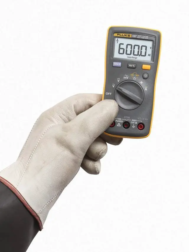 Alt view image 7 of 11 - Fluke 107 Ac/dc Current Handheld Digital Multimeter