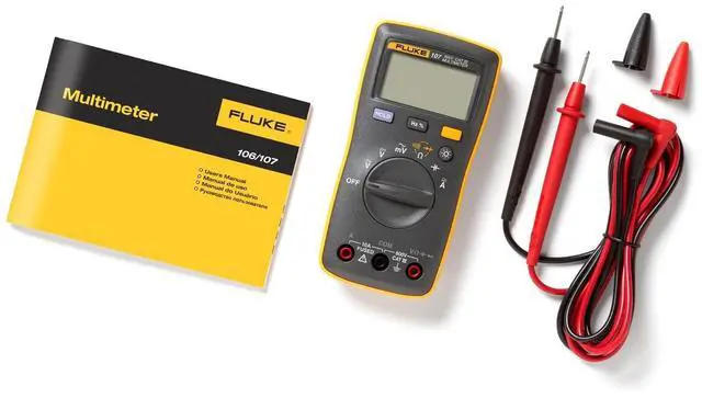 Alt view image 9 of 11 - Fluke 107 Ac/dc Current Handheld Digital Multimeter