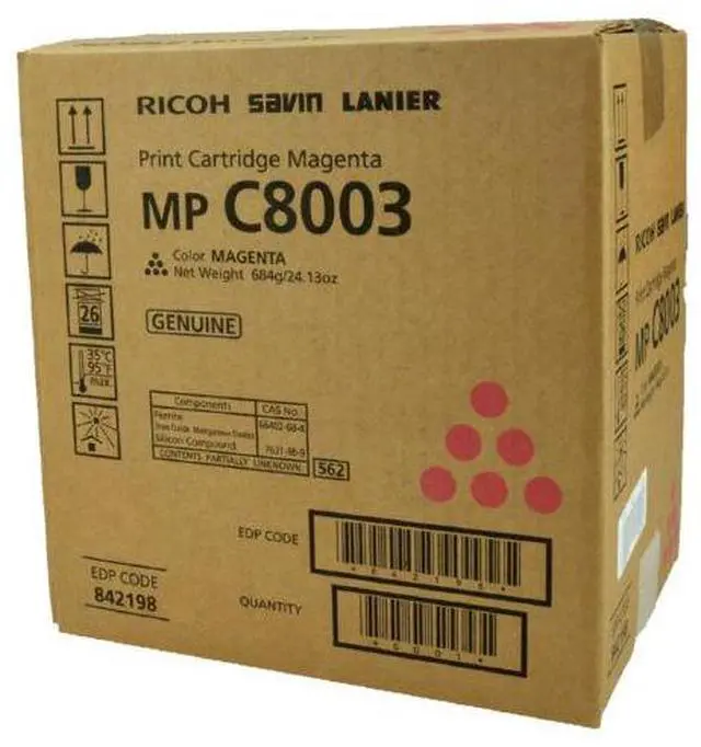 Alt view image 3 of 3 - Ricoh Toner Cartridge Magenta 842198
