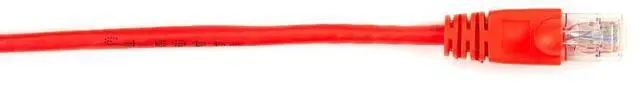 Alt view image 5 of 6 - BLACK BOX CAT6PC-003-RD CAT6 250-MHZ STRANDED ETHERNET PATCH CABLE - UNSHIELDED (UTP), CM PVC, MOLDED SN