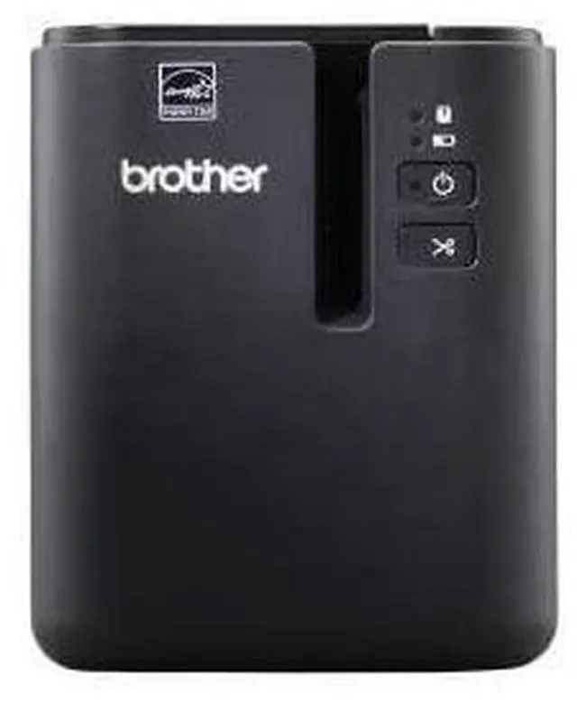 Alt view image 13 of 13 - Brother P-touch PTP900C Desktop Thermal Transfer Printer Monochrome