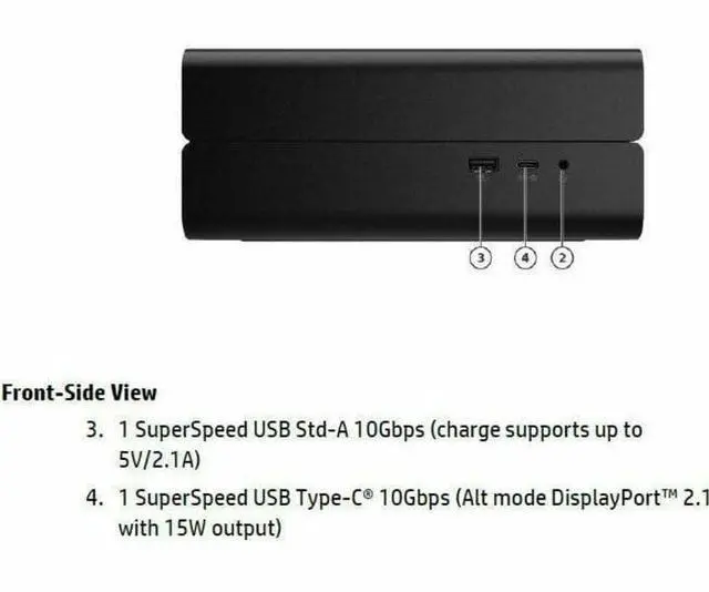 Alt view image 10 of 14 - HP Z2 Mini G1a Workstation - AMD Ryzen AI MAX PRO 385 - 64GB - 1TB SSD - Windows 11 Pro - AMD Radeon 8050S Graphics - 2.5 Gigabit Ethernet - Wireless LAN   BN4F8UT#ABA