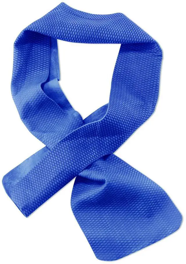 Main image of Chill-Its 6603 Evaporative PVA Cooling Band 29.5 x 4 One Size Fits Most PVA Blue 12418