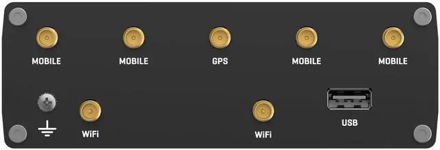Alt view image 4 of 5 - Teltonika RUTM50 Cellular 5G Router; Speeds of up to 3.4 Gbps; Dual SIM with Auto-failover; Backward Compatible with 4G (LTE Cat 19)