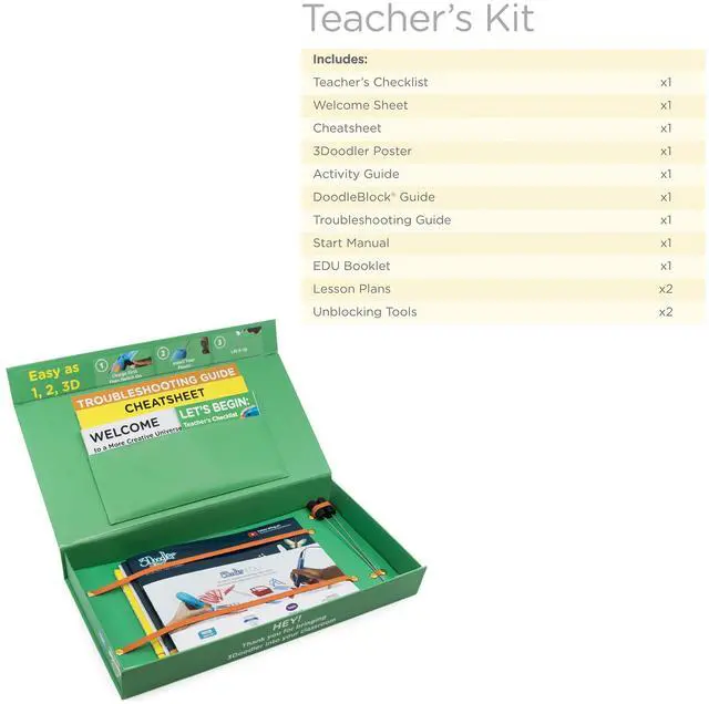 Alt view image 4 of 7 - 3Doodler EDU Start Learning Pack (12 Pens)