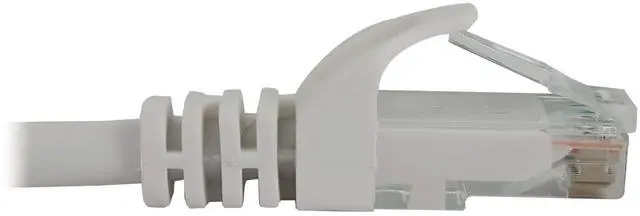 Alt view image 10 of 10 - Tripp Lite Cat6a 10G Snagless Molded UTP Ethernet Cable (RJ45 M/M), PoE, White, 6 ft. (1.8 m) - 6 ft Category 6a Network Cable for Network Device, Switch, Patch Panel, Server, Router, Hub, Computer, P