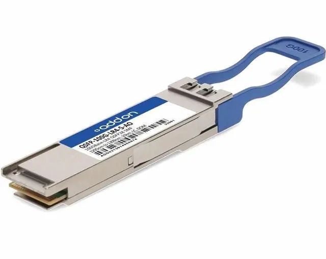 Alt view image 4 of 11 - AddOn Cisco QSFP-100G-LR4-S Compatible TAA Compliant 100GBase-LR4 QSFP28 Transceiver (SMF, 1295nm to 1309nm, 10km, LC