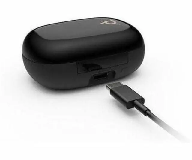 Alt view image 6 of 14 - Poly Voyager Free 20 True Wireless Earbuds +Basic Charge Case 946C3AA#ABA - Black