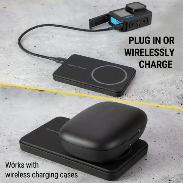 Alt view image 2 of 6 - GoBat MagSafe Wireless Power Bank 10 W Black PBQ5MS2SP