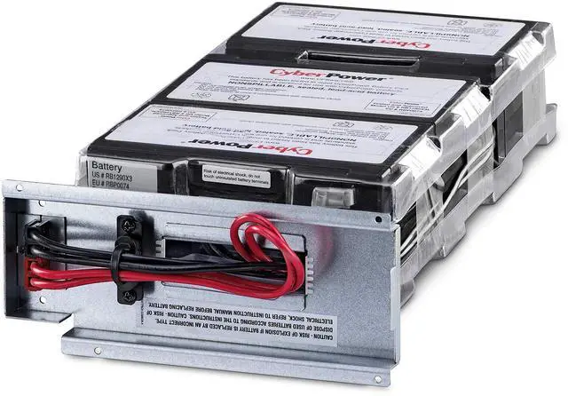 Alt view image 5 of 6 - CyberPower RB1290X3L Battery Kit - 9000 mAh - 12 V DC - Sealed Lead Acid - Leak Proof/Maintenance-free