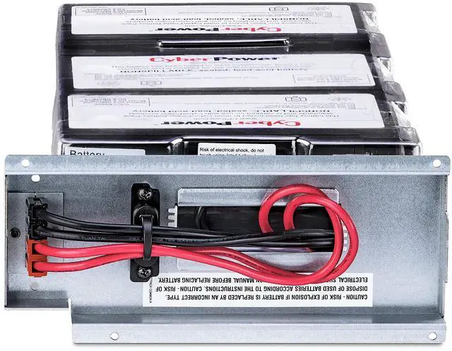 Alt view image 6 of 6 - CyberPower RB1290X3L Battery Kit - 9000 mAh - 12 V DC - Sealed Lead Acid - Leak Proof/Maintenance-free