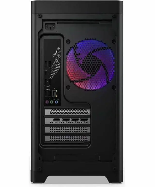 Alt view image 14 of 14 - Lenovo Legion T5 30AGB10 90YJ0015US Gaming Desktop Computer - AMD Ryzen 7 7700X - 32 GB - 1 TB SSD - Tower - Eclipse Black - AMD Chip - Windows 11 Pro 64-bit - NVIDIA GeForce RTX 5070 12 GB - English
