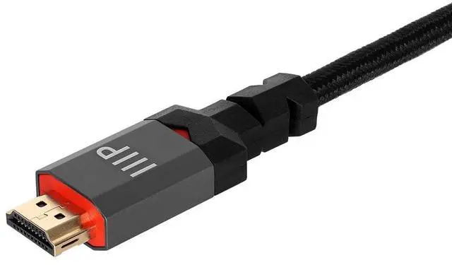 Alt view image 9 of 12 - Monoprice 8K Certified Ultra High Speed HDMI Cable - 25 Feet - Black | Braided - HDMI 2.1, 8K@60Hz, 4k@120Hz, 48Gbps, HDR, VRR, CL3 In-Wall Rated