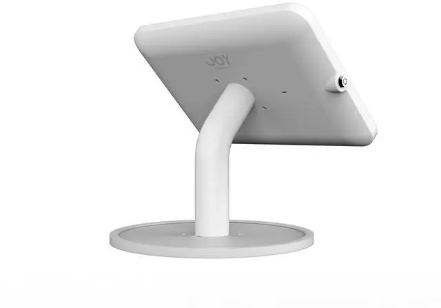Alt view image 7 of 7 - Joy Factory Elevate II Countertop Kiosk for iPad 11" A16, 10.9" 10th Gen (White)