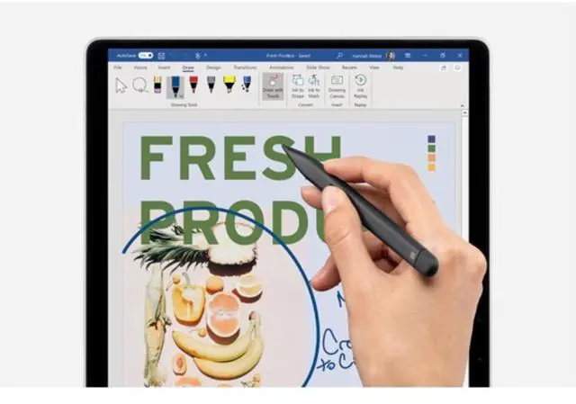 Alt view image 4 of 7 - Microsoft Surface Slim Pen 2 Stylus 8WX-00001