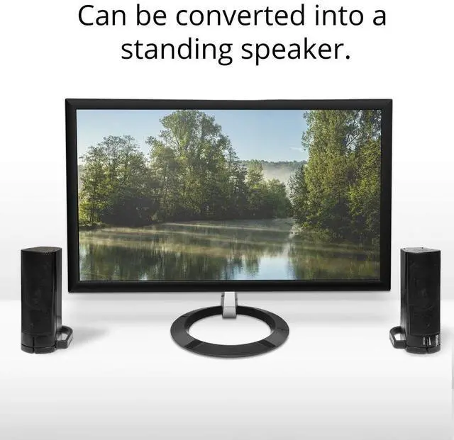 Alt view image 7 of 9 - SYBA CL-SPK20037 Connectland 2.0 Speaker System - 5 W RMS - Black
