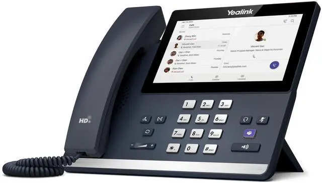 Alt view image 2 of 3 - Yealink MP56 E2 Teams VOIP Desk Phone 1301017 (Power Adapter NOT Included)