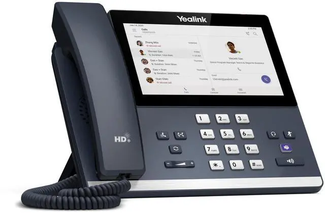 Alt view image 3 of 3 - Yealink MP56 E2 Teams VOIP Desk Phone 1301017 (Power Adapter NOT Included)