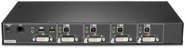 Alt view image 5 of 6 - Vertiv Cybex Sc800 Secure Desktop KVM Switches (SC840DVI-400)