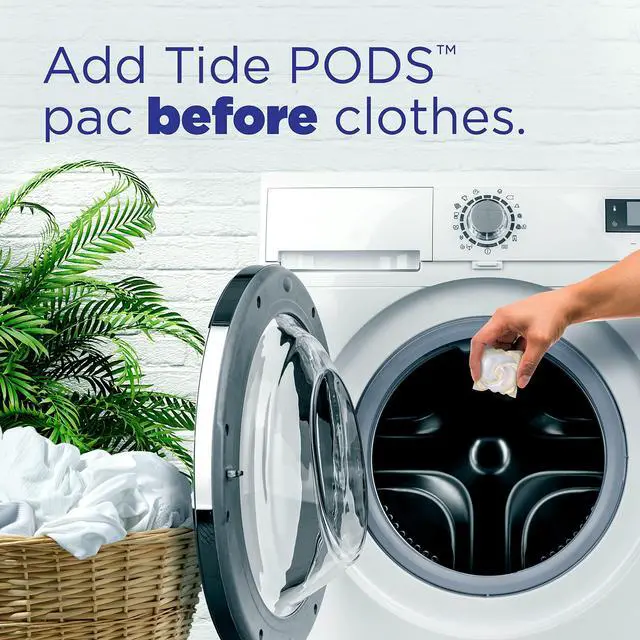 Alt view image 5 of 7 - PODS Laundry Detergent Free and Gentle 63 oz Tub 76 Pacs/Tub 80737337