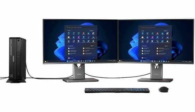 Alt view image 15 of 15 - Lenovo ThinkCentre M70s Gen 6 12YK001AUS Desktop AI Computer - Intel Core Ultra 5 225 - 16 GB - 512 GB SSD - Small Form Factor - Black - Intel Q870 Chip - Windows 11 Pro - Intel DDR5 SDRAM - DVD-Write