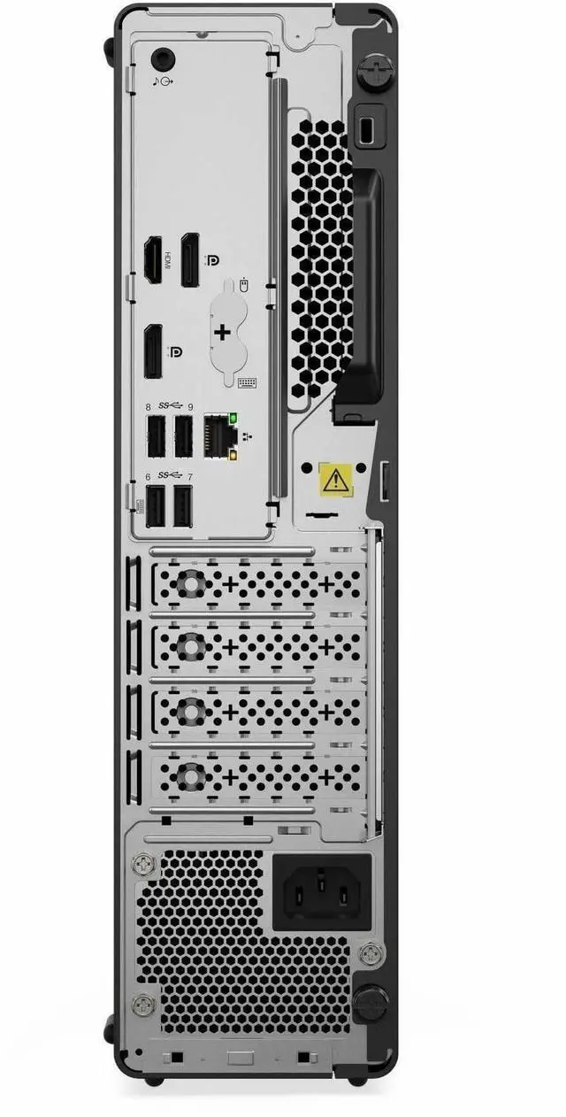Alt view image 12 of 15 - Lenovo ThinkCentre M70s Gen 6 12YK001AUS Desktop AI Computer - Intel Core Ultra 5 225 - 16 GB - 512 GB SSD - Small Form Factor - Black - Intel Q870 Chip - Windows 11 Pro - Intel DDR5 SDRAM - DVD-Write