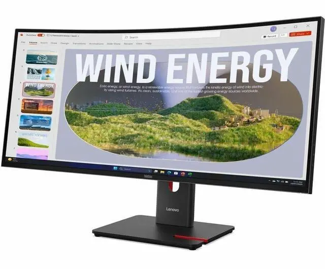 Alt view image 18 of 20 - Lenovo ThinkVision T34WD-40 34 inch Monitor