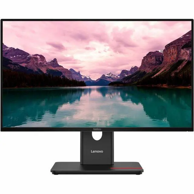 Alt view image 11 of 16 - Lenovo ThinkVision T24-40 24" Class Full HD LED Monitor - 16:9 - Eclipse Black - 23.8" Viewable - In-plane Switching (IPS) Technology - WLED Backlight - 1920 x 1080 - 16.7 Million Colors - 2
