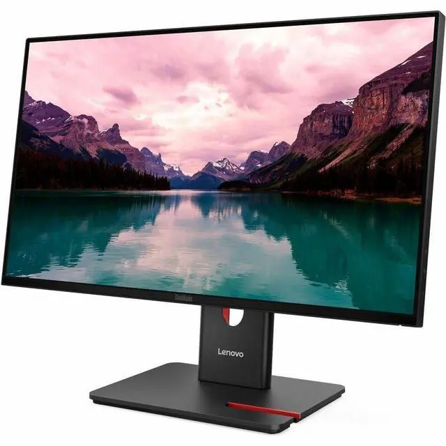 Alt view image 13 of 16 - Lenovo ThinkVision T24-40 24" Class Full HD LED Monitor - 16:9 - Eclipse Black - 23.8" Viewable - In-plane Switching (IPS) Technology - WLED Backlight - 1920 x 1080 - 16.7 Million Colors - 2