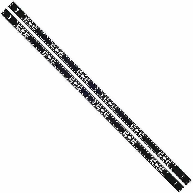 Alt view image 3 of 8 - Tripp Lite 48U SmartRack Rack Enclosure Single-Width Equipment Management Bars