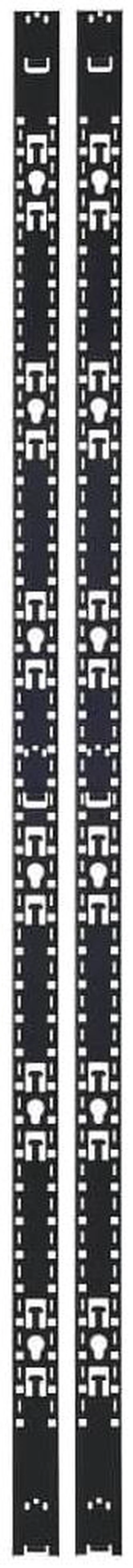 Alt view image 8 of 8 - Tripp Lite 48U SmartRack Rack Enclosure Single-Width Equipment Management Bars
