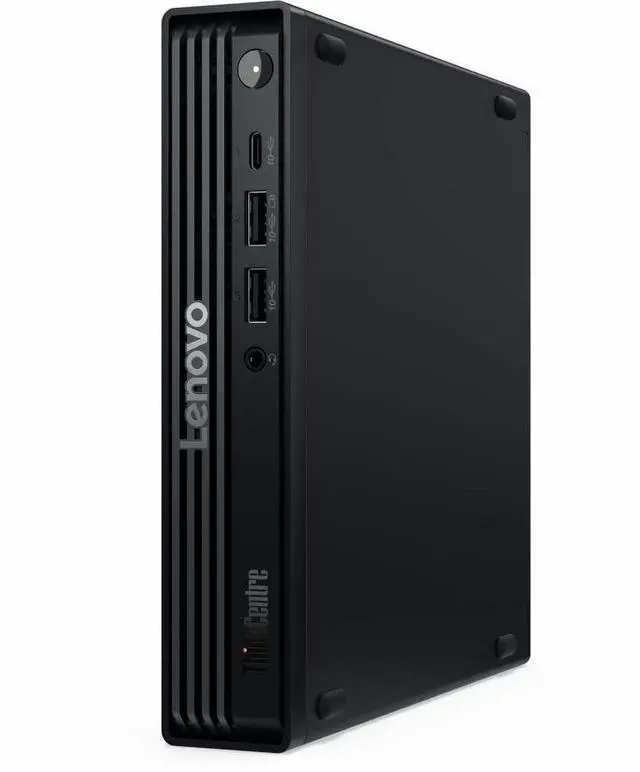 Alt view image 9 of 13 - Lenovo ThinkCentre M70q Gen 6 13A4002DUS Desktop Computer - Intel Core Ultra 7 265T - 16 GB - 512 GB SSD - Tiny - Black - Intel Q870 Chip - Windows 11 Pro - Intel DDR5 SDRAM - English Keyboard - IEEE