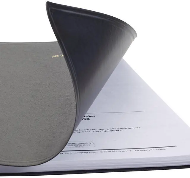 Alt view image 7 of 7 - AT-A-GLANCE® 2026 15-Month Monthly Planner, Black, Large, 9" x 11"