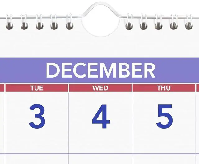 Alt view image 4 of 5 - AT-A-GLANCE® 2026 Three Month Reference Vertical Wall Calendar, Large, 12" x 27"