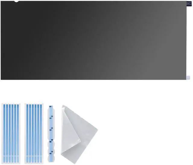 Alt view image 5 of 16 - StarTech Privacy Screen For Dell U3824DW Curved Ultrawide 21:9 Monitor, Double-Sided Filter Matte/Glossy 38C29-PRIVACY-SCREEN