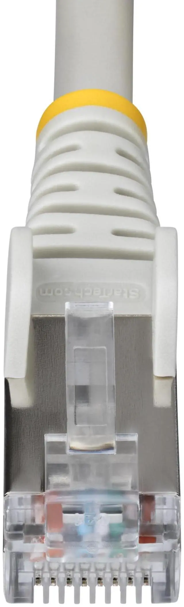 Alt view image 10 of 11 - StarTech 6in Gray CAT6a Ethernet Cable NLGR-6IN-CAT6A-PATCH