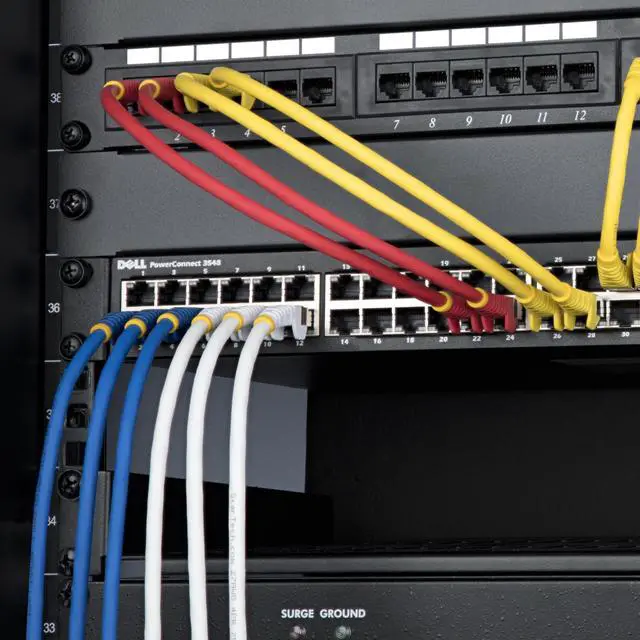 Alt view image 10 of 11 - StarTech 6in Green CAT6a Ethernet Cable Model NLGN-6IN-CAT6A-PATCH