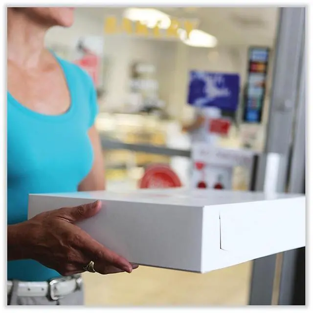 Alt view image 3 of 4 - Southern Champion Tray Bakery Boxes Standard 7 x 7 x 3 Paper 250/Carton 1517