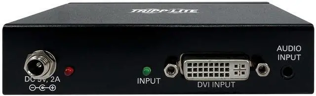 Alt view image 9 of 9 - Tripp Lite 2-Port DVI Splitter, 1080p @ 60Hz Quality, 1 DVI-D to 2 DVI-D Displays, International Plug Adapters for North America EU UK & Australia, TAA Compliant, 1-Year Warranty (B116-002A-INT)