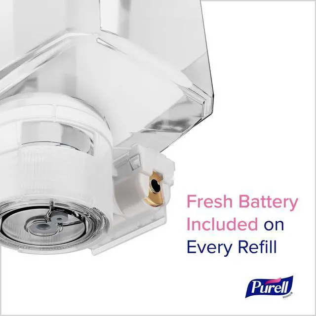 Alt view image 3 of 7 - ES10 Automatic Hand Sanitizer Dispenser 4.33 x 3.96 x 10.31 White 8320E1