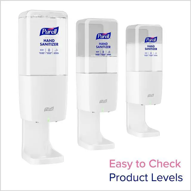Alt view image 4 of 7 - ES10 Automatic Hand Sanitizer Dispenser 4.33 x 3.96 x 10.31 White 8320E1
