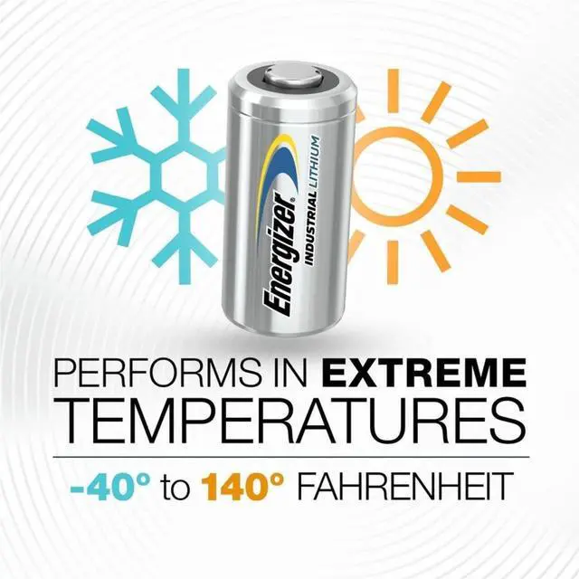 Alt view image 6 of 7 - Energizer Industrial Lithium CR123 Photo Battery 3 V 12/Pack ELN12312