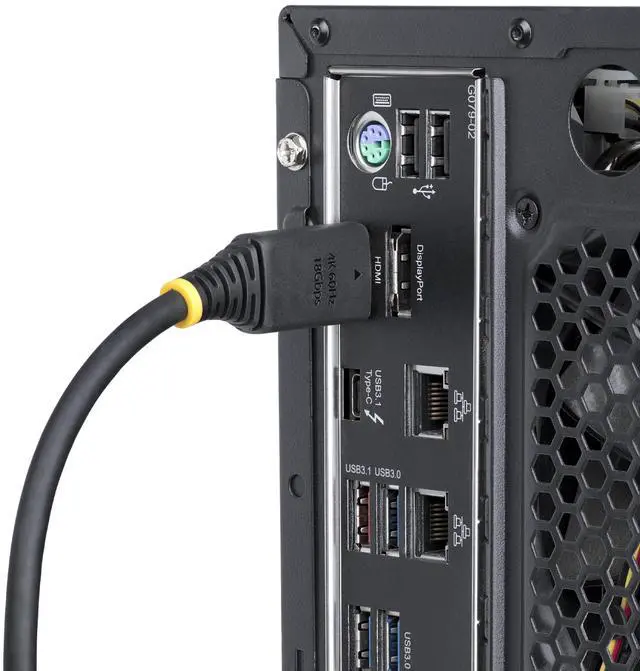 Alt view image 6 of 8 - StarTech 6ft (1.8m) High Speed HDMI Cable with Gripping Connectors, 4K 60Hz/1440p 144Hz, HDR10/HDCP 2.2/ARC, 18Gbps, UHD HDMI Cord for TV/Monitor/Display, TPE Jacket Model HDMI2-CABLE-GRIP-6F