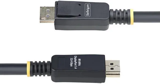 Alt view image 7 of 8 - StarTech 10ft (3m) DisplayPort 1.4 Extension Cable, DP 1.4 Port Saver Cable, 8K 60Hz, DP Male to Female Extension Adapter Cord, DisplayPort Extension Cable, TPE Jacket, M/F Model 10F-DP14-EXTEND-CBL