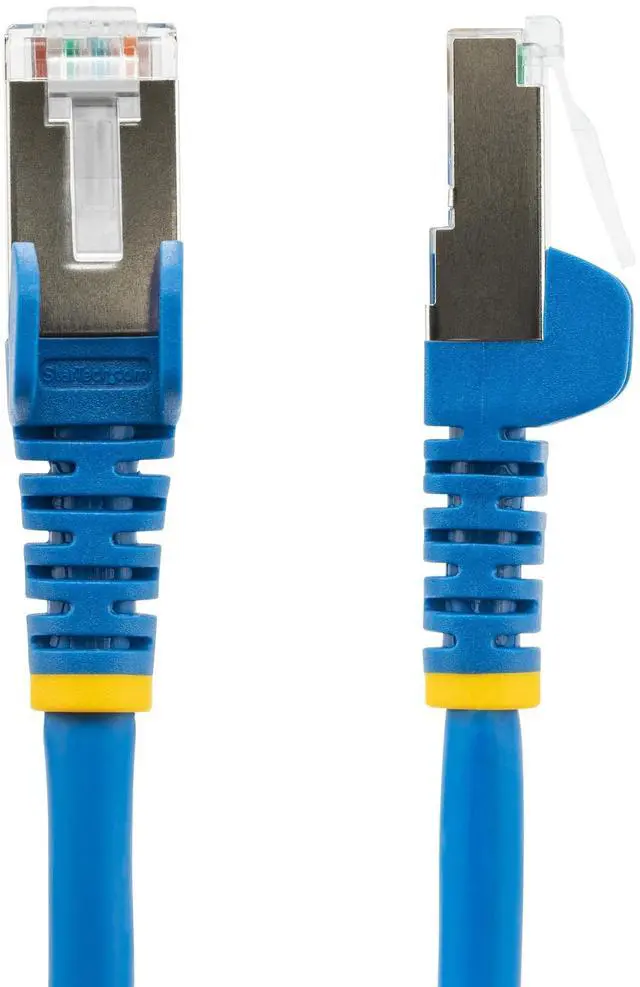 Alt view image 8 of 8 - StarTech 75ft Blue CAT6a Ethernet Cable, Snagless RJ45, 10GbE, 100W PoE++, S/FTP, LSZH, 27AWG Pure Bare Copper Wire, 500MHz, Shielded Network Patch Cord w/Strain Reliefs Model NLBL-75F-CAT6A-PATCH