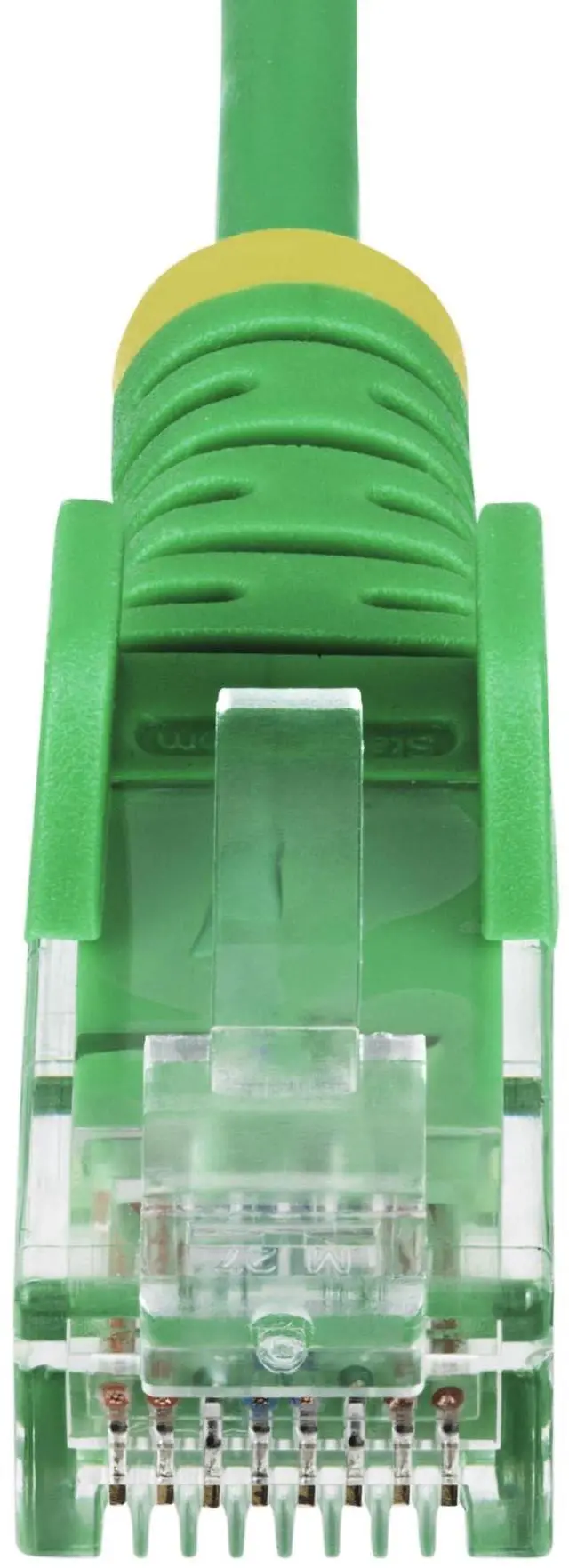 Alt view image 6 of 9 - StarTech 5ft Green Slim CAT6 Ethernet Cable, Snagless, 100W PoE, UTP, LSZH, 28AWG Bare Copper Wire, Slim RJ45 Network Patch Cord, Fluke Tested N6PAT5GNS