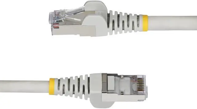 Alt view image 7 of 10 - StarTech 10ft Gray CAT6a Ethernet Cable Model NLGR-10F-CAT6A-PATCH