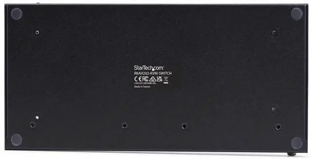 Alt view image 8 of 9 - StarTech 8-Port HDMI KVM Switch with 1U Rack Mount Kit, 4K 60Hz HDMI 2.0, Push-Button & Hotkey Switching, 4-Port USB Hub, OS Independent, TAA Compliant - R8AH202-KVM-SWITCH